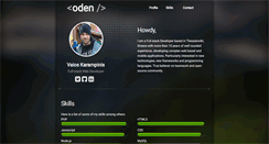 Desktop Screenshot of oden.gr